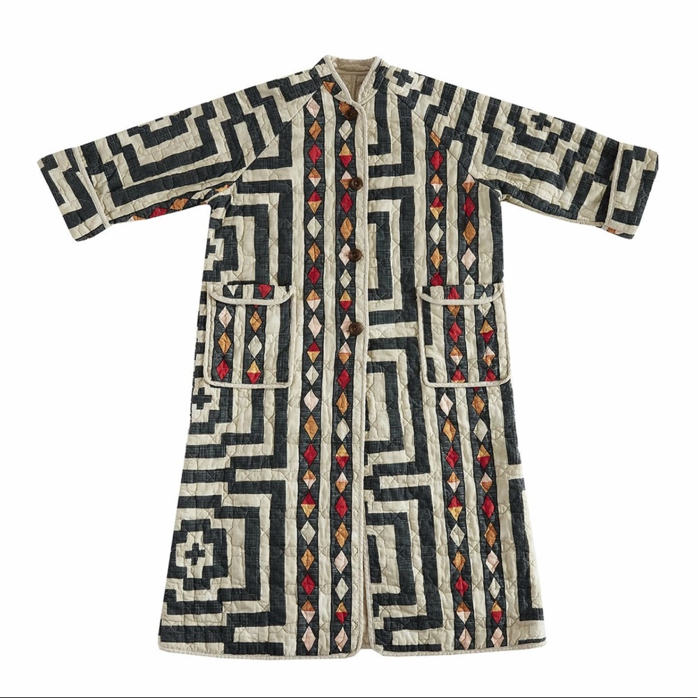 The Jungalow Hypnotic Quilt Jacket